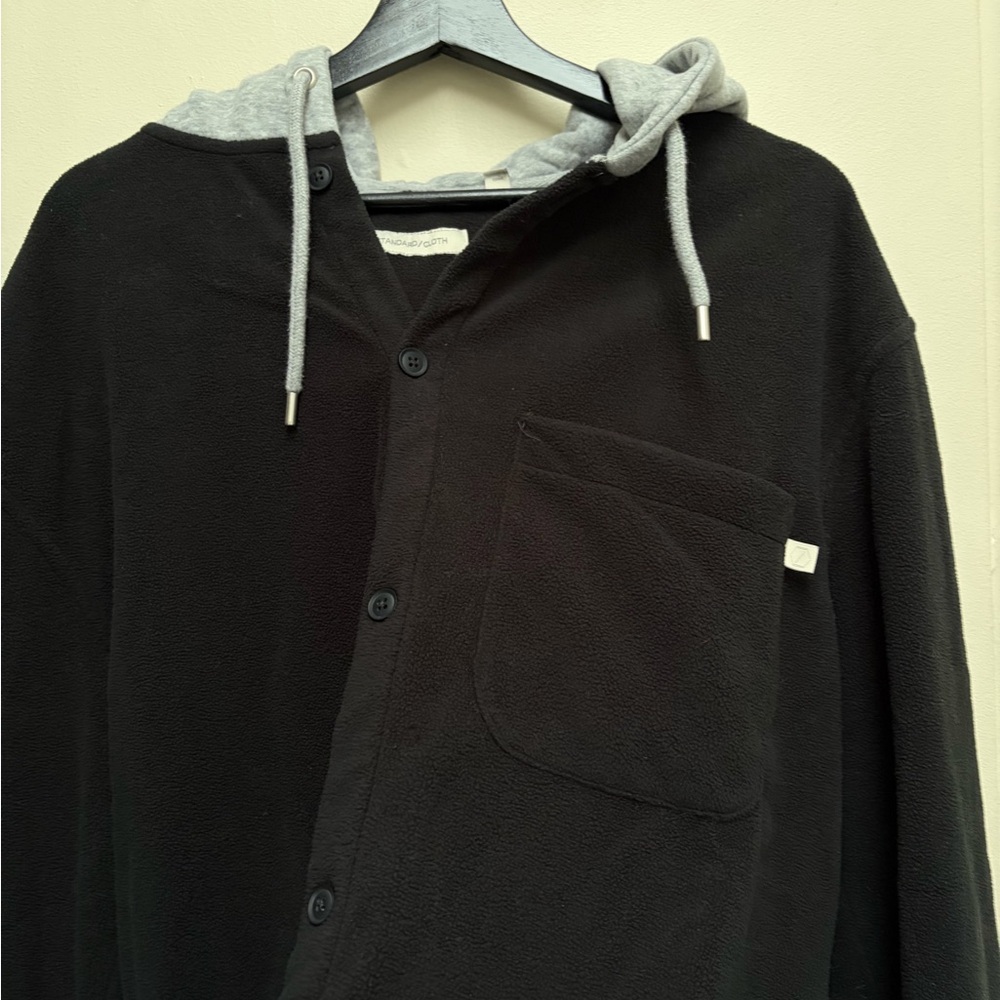 M&M'S Black Hoodie with Gray Hood